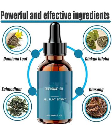 Bio-Science Performance Oil for Men | Male Growth Nutrition Drops & Complex Massage Oils - 1 Pcs - Buy Online on GoSupps.com