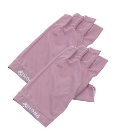 FRCOLOR 1 Pair Uv Gloves Nail Dryer Uv Glove Uv Finger Protection Nails Outdoor Hiking Gloves Summer Driving Gloves Womens Gloves Gel Nail Gloves Miss Skin Care Products Fabric Fingerless As Shown