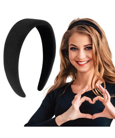 BOFUNX Headband Black Headband Wide Hairband Headband Hair Accessories for Women Girls - Buy Online on GoSupps.com