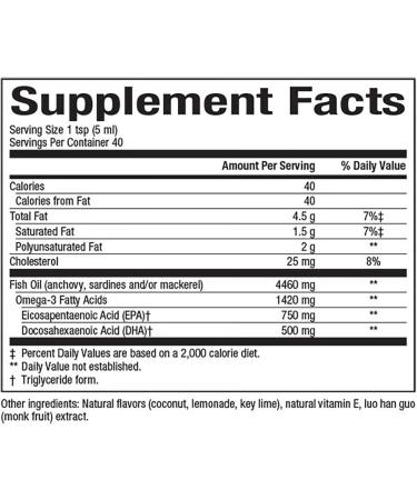 Natural Factors SeaRich Omega-3 Coconut-Lime 200ml | Tasty Omega-3 Supplement - Buy Online on GoSupps.com
