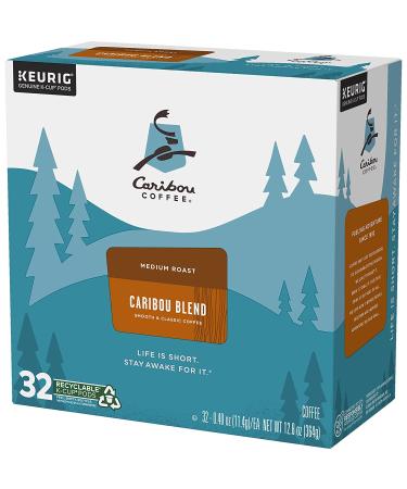 Caribou Coffee Caribou Blend Keurig K-Cup Pods 32 Count - Medium Roast - Buy Online on GoSupps.com