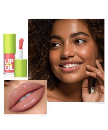 MAEPEOR 8 Color Plumping Lip Oil | Hydrating Fat Oil Lip Gloss | Vegan Tinted Lip Oil (02) - Buy Online on GoSupps.com