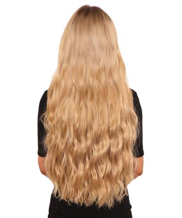 Shop LullaBellz Extra Thick 26 Clip-In Hair Extensions - California Blonde | 5 Pack for Gorgeous Volume - Buy Online on GoSupps.com