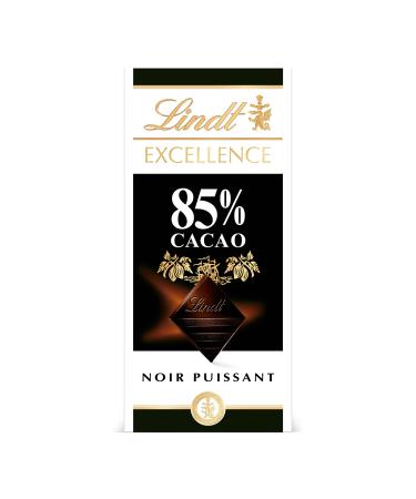 Lindt - 85% Cocoa EXCELLENCE Bar - Dark Chocolate, 100g