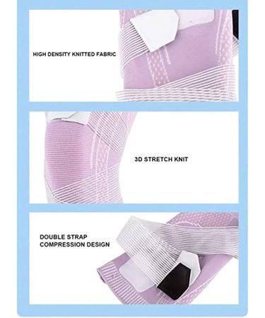 Swellsock Knee Flexwrap - Adjustable Knee Compression Sleeve | Best Knee Brace & 3D High Elastic Design for Maximum Support - Lightweight & Breathable - Available in Pink 3XL - Buy Online on GoSupps.com