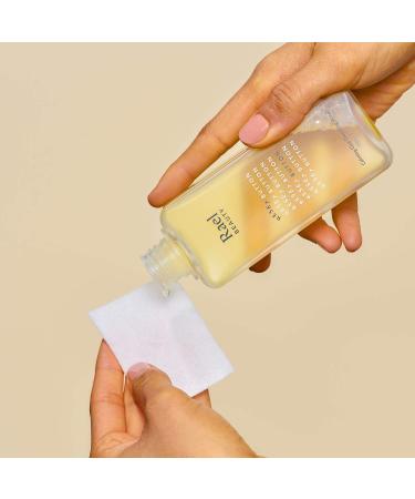 Rael Facial Sponge Cotton Pads - 200 Count Premium Square Cosmetic Soft & Thin Pads for Toner & Skincare - Buy Online on GoSupps.com