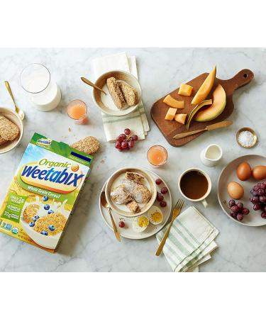 Buy Weetabix Organic Whole Grain Cereal - USDA Organic, Non-GMO, Vegan, 14 Oz Box - Buy Online on GoSupps.com