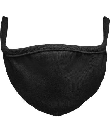 JAGO Washable Facial Mask - 2-Layer Cotton Mask with Filter Compartment for Men & Women | Available in Sets of 2/4/8/10 | Black Community & Everyday Mask - Buy Online on GoSupps.com