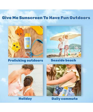 SPF 50 Moisturizing Sun Cream for Delicate Skin - Hypoallergenic & Waterproof - Buy Online on GoSupps.com