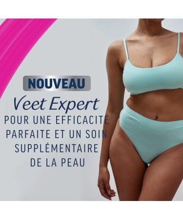 VEET Expert Depilatory Cream for Tenacious Hair Full Jersey with Exfoliating Foam Works in 2 Minutes 2 x 50 ml - Buy Online on GoSupps.com