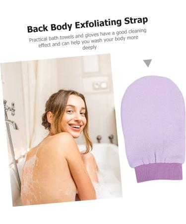 2pcs Healeved Double-Sided Face Scrubber Gloves for Women - Exfoliating Loofa Gloves & Shower Sponges for Bath Towels Massage - Buy Online on GoSupps.com