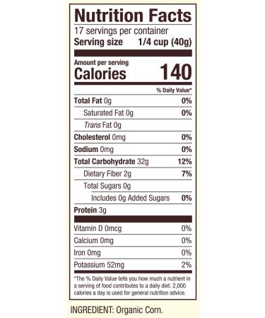Bob's Red Mill Organic Corn Grits/Polenta 24 oz - Pack of 4 | Non-GMO & Gluten-Free - Buy Online on GoSupps.com