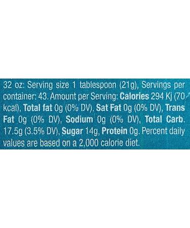 Organic Raw Blue Green Agave Nectar - 32 Ounce Bottle - Buy Online on GoSupps.com