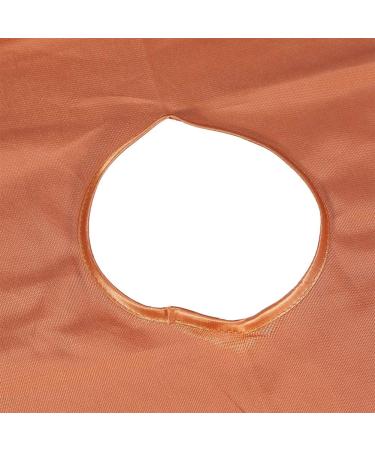 Verdant Touch beauty salon bed sheet beauty massage blanket spa treatment bed cover with facial atem hole camel 120 x 200 cm