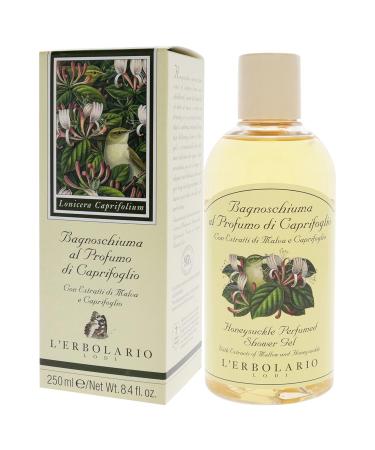 L'Erbolario Honeysuckle Perfumed Shower Gel - 8.4 oz Unisex Body Wash - Buy Online on GoSupps.com