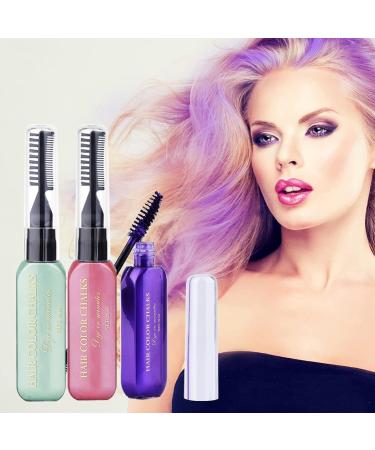 8 Colors Hair Chalk Comb - Non-Toxic & Washable Temporary Hair Color for Kids & Adults | Perfect for Parties Cosplay Halloween Christmas & Birthdays - Buy Online on GoSupps.com
