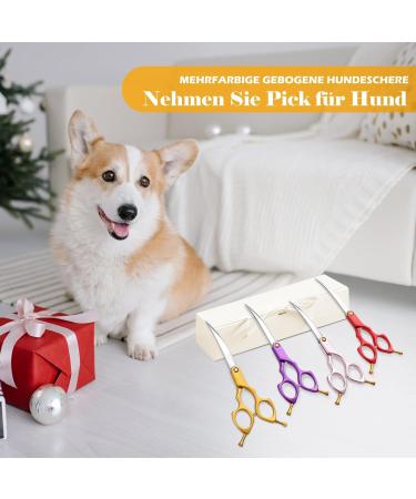 Purple Dragon 6.5 Dog & Cat Grooming Scissors - Ultra-Light Aluminum Handle JP 440C Steel Fur Shears for Professionals & Beginners - Buy Online on GoSupps.com