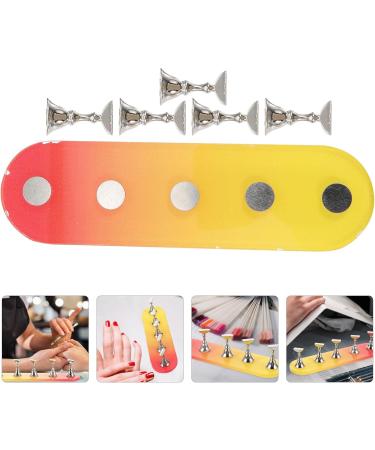 FOMIYES 4 Sets Nail Practice Holder Decorative Nail Display Nail Tips Practice Rack Nail Racks for Nail Art Nail Racks for Nail Painting Nail Decor Plastic Strip Nail Supplies - Buy Online on GoSupps.com