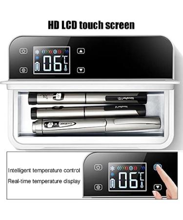 Insulin Cooler Travel Case Portable Drug Reefer Mini Medicine Refrigerated Box Car Refrigerator 2-8 Small Refrigerator USB Charging For Keeping Diabetes Drug Cooler About 8-10 Hour 2 batter 2 batteries - Buy Online on GoSupps.com