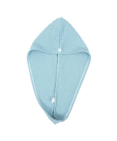 Zerodeko Quick Drying Shower Cap Towel Turban Absorbent Dry Hair Cap Hair Towel Hair Absorbent Cap Hair Drying Cap Shower Cap for Hair Shower Cap Large Turbans for Women Dry Hair Cap Towel Blue 65.00X25.00X0.50CM