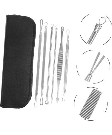 Housoutil 1 Set Blackhead Removal Tool Wear Resistant Reusable Blackhead Tool Blackheads Needle Comedones Extractor Pore Spatula Pimple Tools Supply Pick Stainless Steel - Buy Online on GoSupps.com