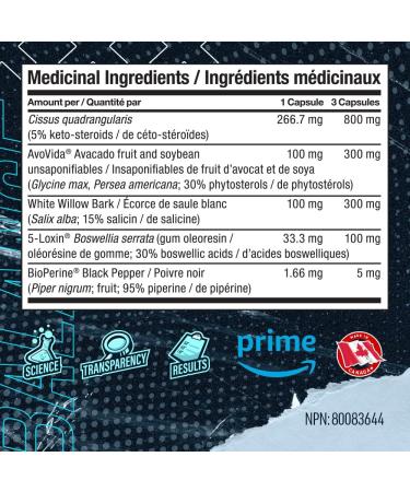 Blue Star Nutraceuticals JOINT ARMOUR - Joint Support Formula w/ 5-Loxin | Daily Use Formula Function At Full Strength - 90 Capsules - Buy Online on GoSupps.com