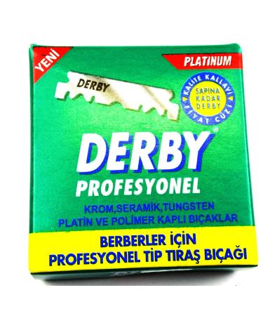 Premium Shaving Razor Set - Straight Razor + 100 Derby Blades | International Shipping Available - Buy Online on GoSupps.com