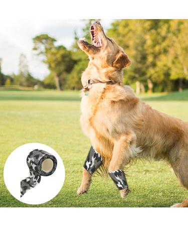 Cohesive Bandage - Stick Elastic Bandage Rolls Sports Tape - Easy to Tear Athletic Wrap Tape for Knee Wrist Ankle Sprains & Swelling Nicything Black Camouflage - Buy Online on GoSupps.com