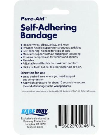 Self-Adhering Bandage in Red | Durable & Easy-to-Use | Shop Internationally Now - Buy Online on GoSupps.com