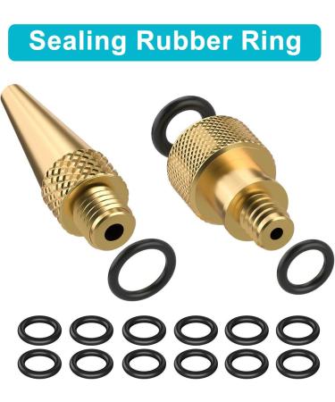 26-Piece Bicycle Valve Adapter Set - AV DV SV Compatible Accessories for Air Pumps - Universal Bike Pump Adapters - Buy Online on GoSupps.com