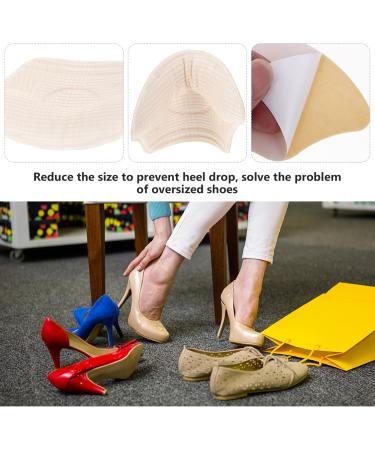 GLEAVI 3 Pairs Anti-Wear Heel Grips - Self-Adhesive Shoe Inserts & Cushions for Loose Shoes - Perfect for Women's Heels - Buy Online on GoSupps.com