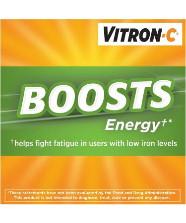Vitron-C High Potency Iron Supplement Tablets - 60 Tablets - Buy Online on GoSupps.com