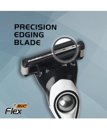 Bic Flex 5 Hybrid Razor - 1 Handle & 3 Cartridges | International Shipping Available - Pack of 3 - Buy Online on GoSupps.com