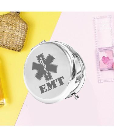EMT Pocket Mirror - Compact Makeup Mirror for Emergency Medical Technicians, Nurses, Paramedics - Ideal Gift - Buy Online on GoSupps.com