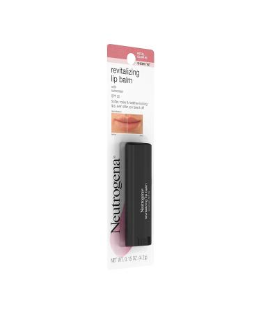 Neutrogena Revitalizing Tinted Lip Balm SPF 20 - Moisturizing Sheer Tint in Petal Glow 40 for Soft Protected Lips | International Shipping Available - Buy Online on GoSupps.com