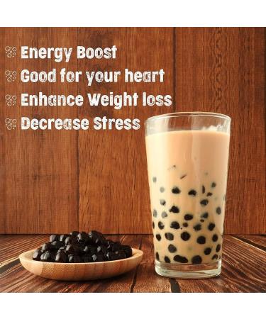 Black Tapioca Pearls for Bubble Tea Drink 3KG Gluten Free Brown Sugar Flavour Boba Starch Pearls Perfect for Bubble Tea Milk Tea Smoothies and Dessert Toppings - Buy Online on GoSupps.com