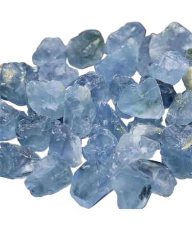 1kg/2.2LB Bulk Natural Blue Celestite Quartz Crystals Cluster Stones Home Room Decoration Druzy Geode Wholesale ZJGIDTEM (Color : Celestite Cluster Size : 1kg Bulk) 1kg Bulk Celestite Cluster - Buy Online on GoSupps.com