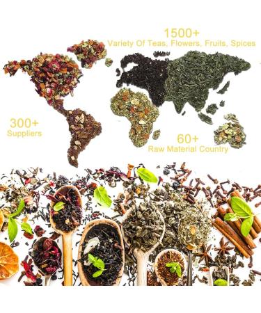 Plant Gift Brown Rice Pu'er Tea Oganic Fruit Herbal Tea All Natural Flavors Loose Leaf Pu'er Tea Brown Rice Non GMO Vegan Tea Bags Into Iced Tea & Hot Tea 70G/2.5oz - Buy Online on GoSupps.com