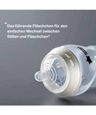 Tomme Tippee Natural Start Set - Anti-Colic Baby Bottles (150ml & 260ml) Chest Sucker Sterilizing Accessories - Ideal for Newborns - Buy Online on GoSupps.com