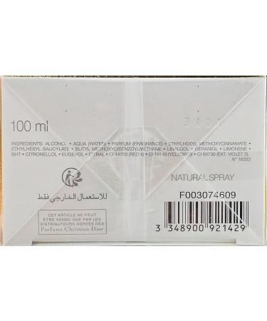 Forever And Ever Dior By Christian Dior Edt Spray 3.4 oz for women Floral Fresh 3.4 Ounce - Buy Online on GoSupps.com