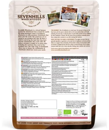 Sevenhills Wholefoods Organic Moringa Oleifera Powder 200g - Buy Online on GoSupps.com