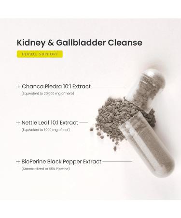 Chanca Piedra Stone Breaker Kidney Stone Dissolver Support & Gallbladder Cleanse Supplement Calcium Oxalate Balance & Detox for Urinary Tract 20 000 mg Equivalent Supplement with Nettle Leaf 180 Count (Pack of 1) - Buy Online on GoSupps.com