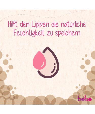 Bebe Naturally Cared For Intense Care Balm - Moisturizing Lip Care Stick 4.9g | Shop Internationally - Buy Online on GoSupps.com