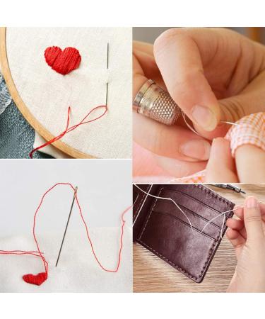 9 PCS Large Eye Stitching Needles - For Crafting and Sewing Projects | 3 Sizes 3.5-4.9inch Big Eye Hand Sewing Needles - Buy Online on GoSupps.com