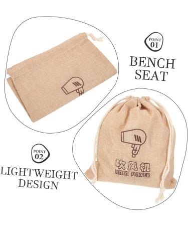 CANIGHT 2pcs Travel Hair Dryer Hair Dryer Bags Portable Hair Dryer Bag Travel Wine Bag Drawstring Bag Cloth - Buy Online on GoSupps.com
