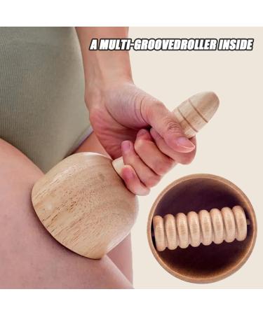 Holz Therapy Massage Tools | Manual Lymphatic Drainage & Gua Sha Body Tool for Men | 3.9 x 3.5 Inches - Buy Online on GoSupps.com
