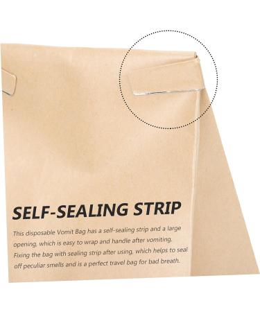 HAPINARY 10pcs Disposable Vomit Bags - Motion Sickness & Pregnancy Relief for Cars, Airplanes & Outdoor Use - Buy Online on GoSupps.com