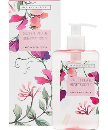 Heathcote & Ivory Sweet Pea & Honeysuckle Hand & Body Wash 250Ml - Buy Online on GoSupps.com