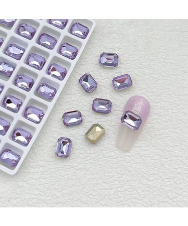 FEIlei 10 Pcs Heart Nail Charms Pointed Back Nail Art Charms Butterfly Nail Rhinestones - Buy Online on GoSupps.com