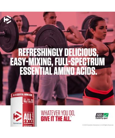 Dymatize All 9 Amino - Orange Cranberry | 30 Servings - Essential Amino Acids for Muscle Recovery - Buy Online on GoSupps.com